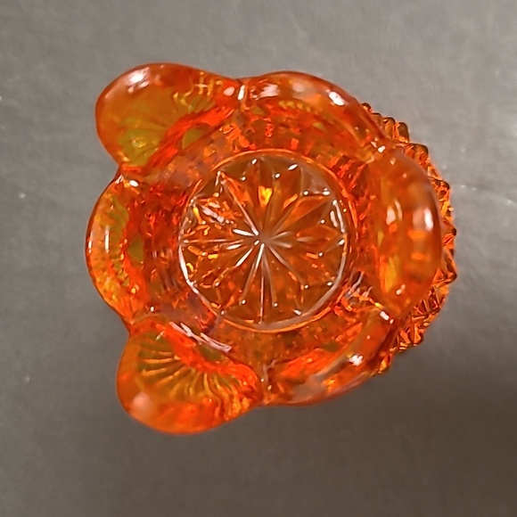 Vintage Footed Fenton Hobnail Toothpick Holder - Picture 8 of 16